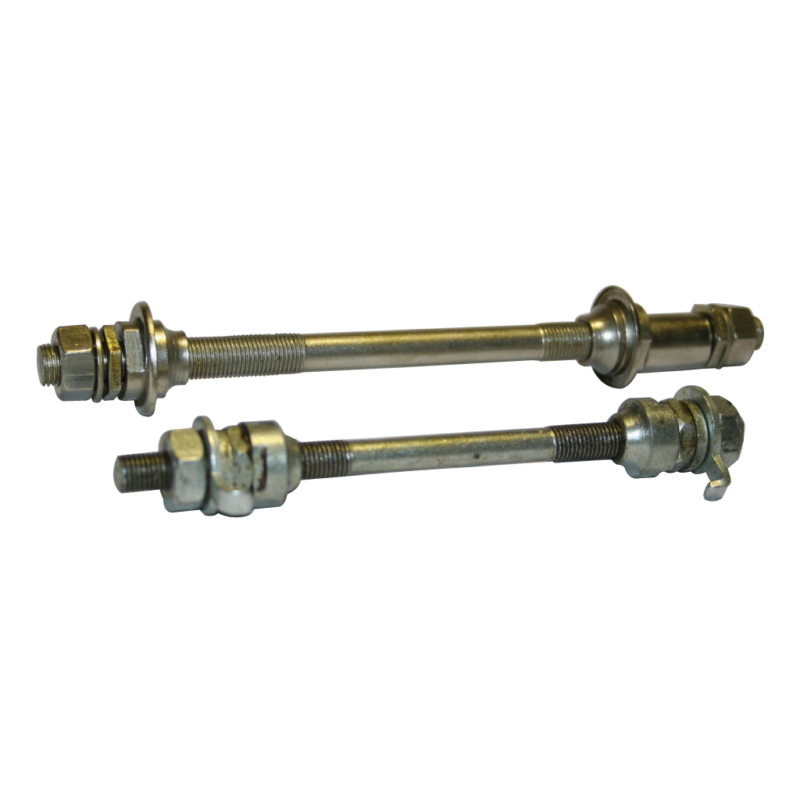 MTB REAR AXLE - 3/8” x 180
MTB FRONT AXLE 3/8” x 140